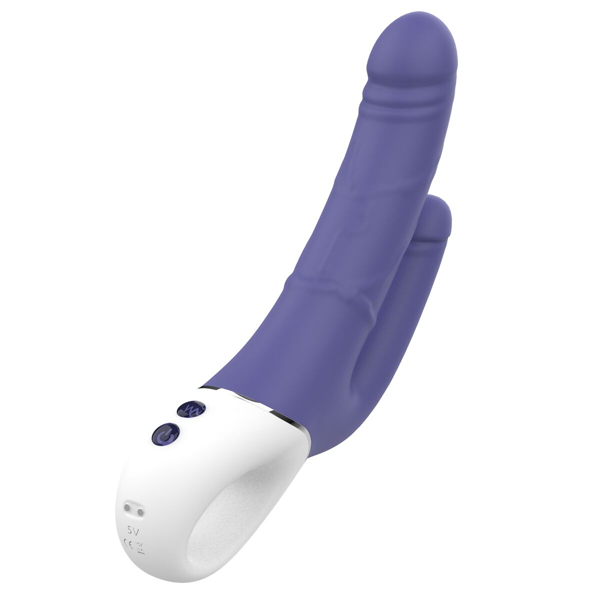 Masseur Double Pénétration Dream Toys Essentials Violet Pourpre
